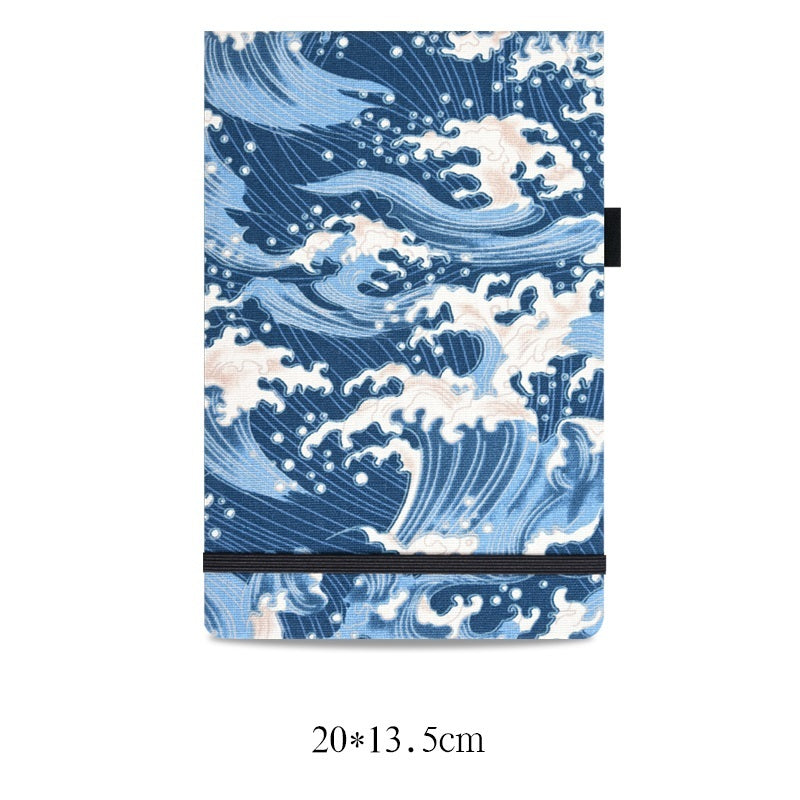 Japanese Chiyogami Covered Watercolor Sketchbook - Premium Paper - Blaze & Pearl