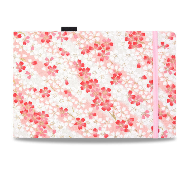 Japanese Chiyogami Covered Watercolor Sketchbook - Premium Paper - Blaze & Pearl