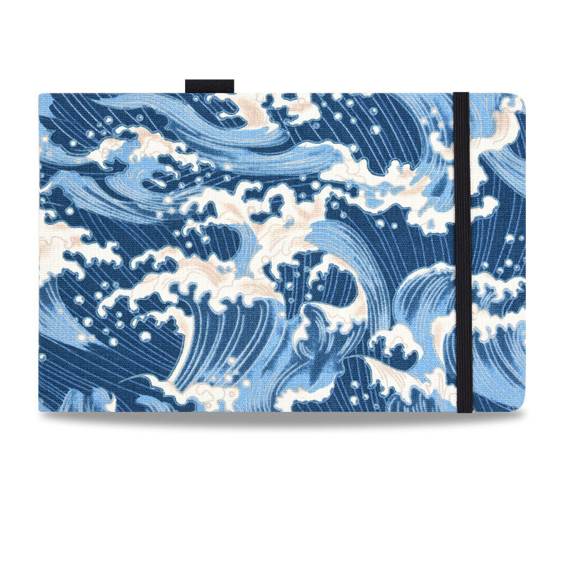 Japanese Chiyogami Covered Watercolor Sketchbook - Premium Paper - Blaze & Pearl