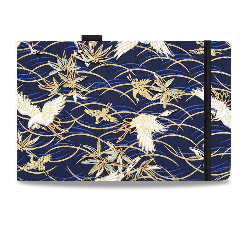 Japanese Chiyogami Covered Watercolor Sketchbook - Premium Paper - Blaze & Pearl