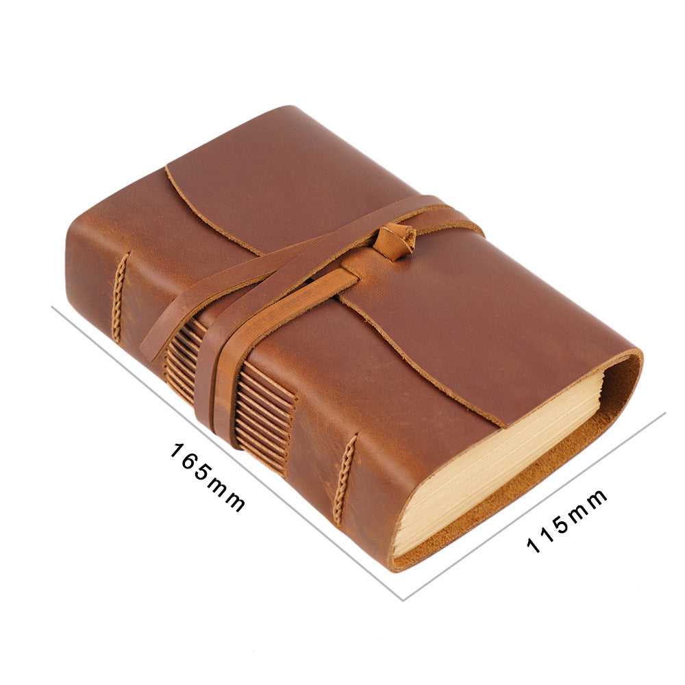 Leather Bound Notebook for Writing, Painting and Drawing - Blaze & Pearl